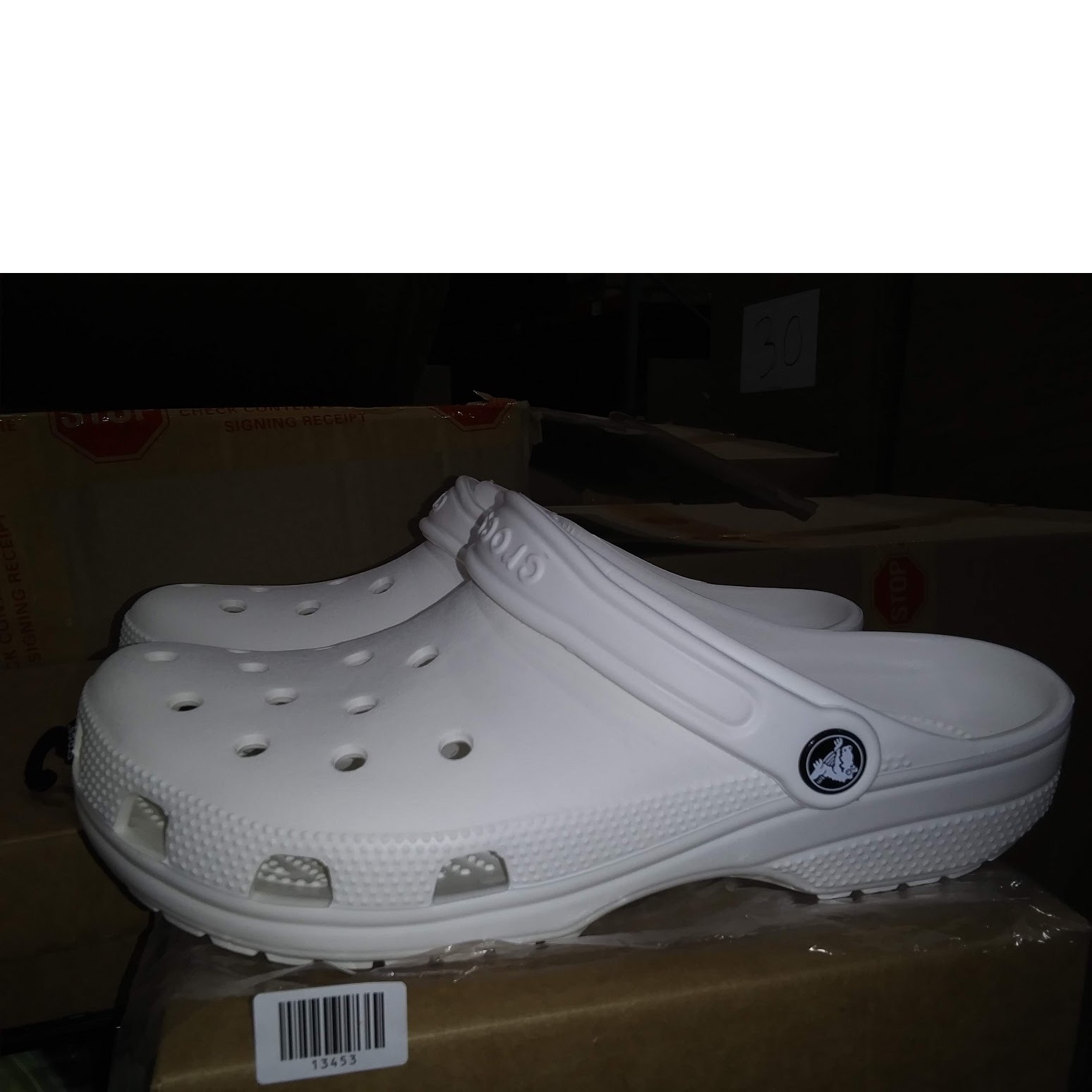 Crocs UnisexAdult Classic Clogs White 8 Men10 Women